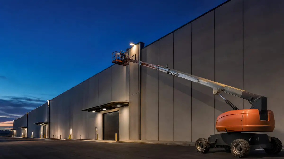 Boom Lifts jobsite access in Tulsa