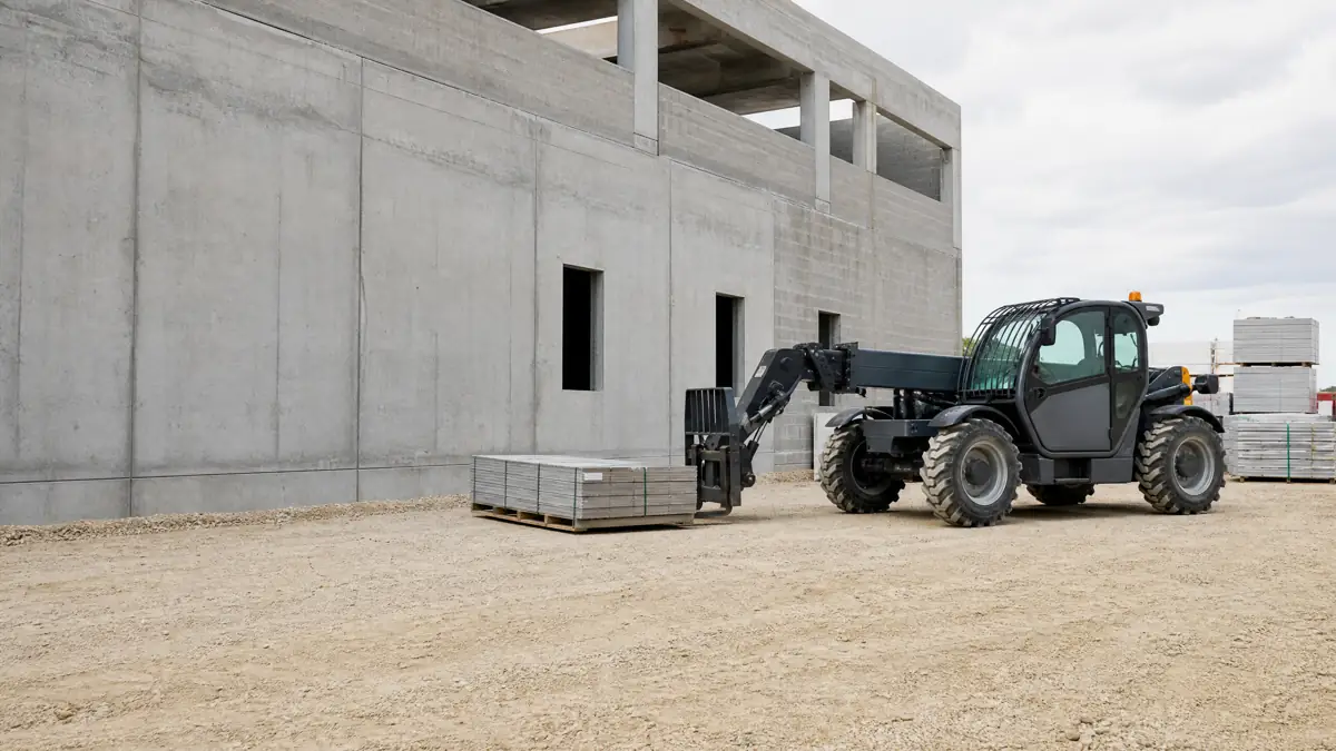 Telehandlers jobsite access in Tulsa